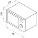 Микроволновая печь MAUNFELD JFSMO.20.5.GRIB