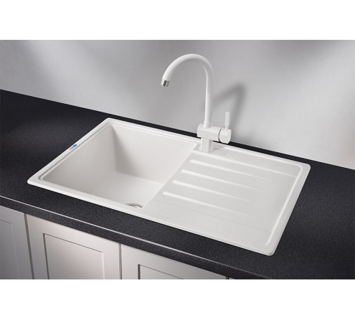 Кухонная мойка Granula ST-7602 белый