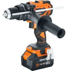 Ударная дрель-шуруповерт Daewoo Power DAA 6521Li Set с 2-мя АКБ, кейс