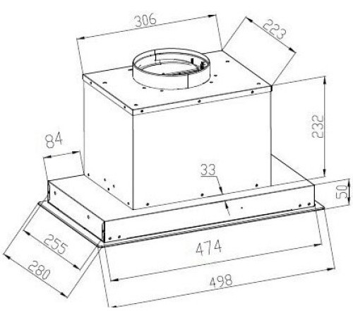Кухонная вытяжка Schtoff Rost 50 White