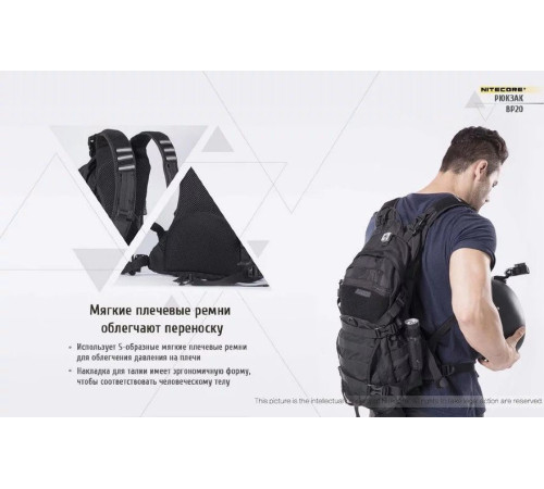 Городской рюкзак Nitecore BP20