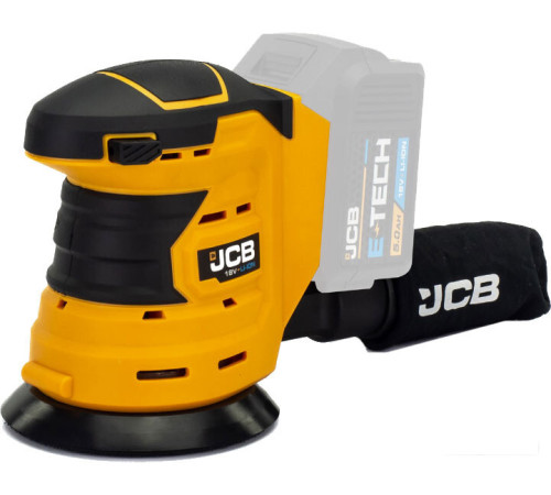 Эксцентриковая шлифмашина JCB 18OS-B-E без АКБ