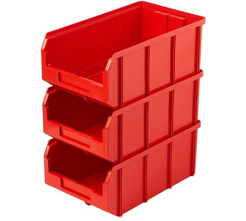 Набор ящиков Стелла-техник V-3-К3 красный