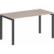 Стол Norden 140x60x75 SG.202.OL.63.AN антрацит/дуб светлый