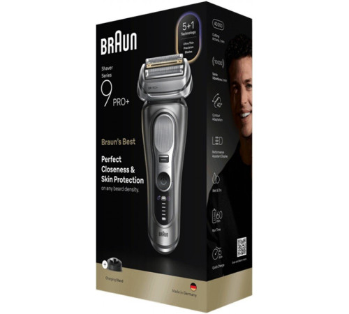 Электробритва Braun Series 9 PRO+ 9615s серый