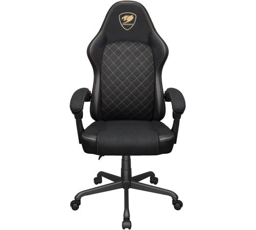 Игровое геймерское кресло Cougar Fusion EX Black Gold черный