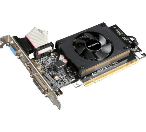 Видеокарта Gigabyte GeForce GT 710 2GB DDR3 [GV-N710D3-2GL]