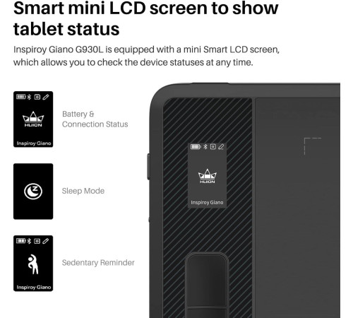 Графический планшет Huion Inspiroy Giano G930L
