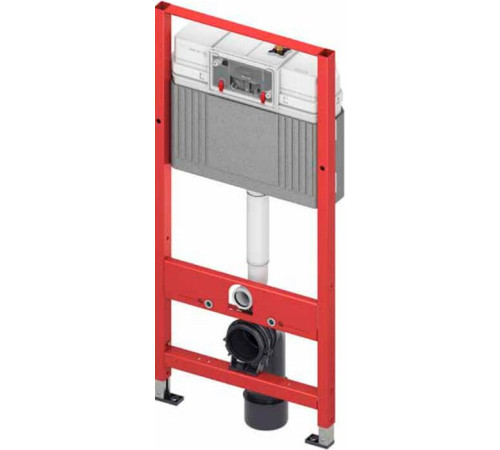 Унитаз подвесной Grado GD-W204T + TECE Kit 9400412 с кнопкой смыва