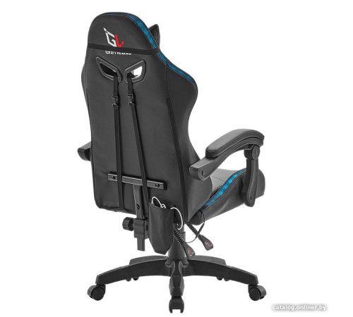 Игровое геймерское кресло GameLab Tetra RGB GL-415 черный
