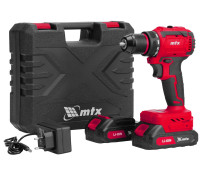 Дрель-шуруповерт MTX CDS-BL-20 с 2-мя АКБ, кейс