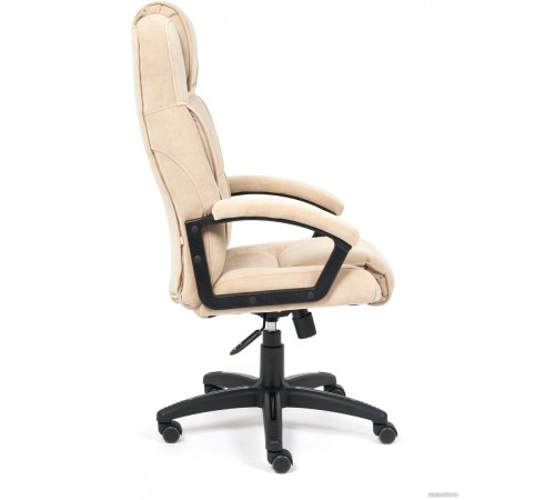 Офисное кресло TetChair Bergamo флок бежевый