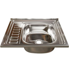 Кухонная мойка Mixline 538191 правая, полированная, 0.4 мм