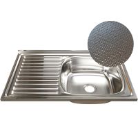 Кухонная мойка Mixline R 555233 с сифоном