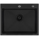 Кухонная мойка Diamond 600*500, коландер, дозатор BLACK DECOR