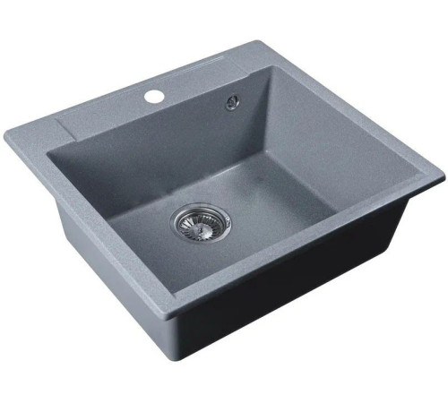 Кухонная мойка Marblan Cubi серебристый