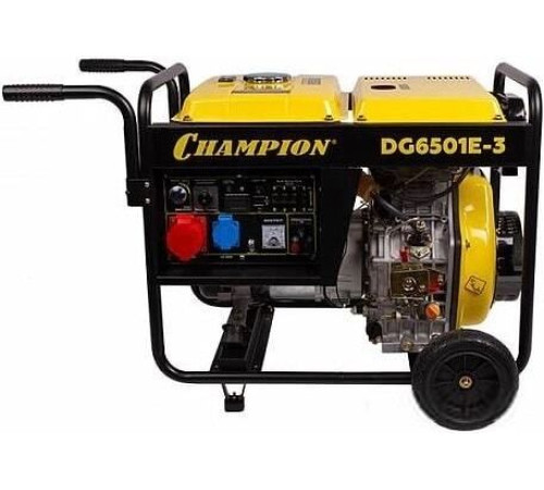 Дизельный генератор Champion DG6501E-3