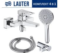 Смеситель Lauter Cascade 21CK6615C с лейкой Relexa Daisy 21S10167