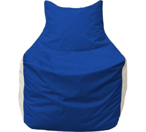 Кресло-мешок Flagman Фокс Ф2.1-125 синий/белый