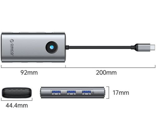 Док-станция Orico PW11-6P-GY-EP