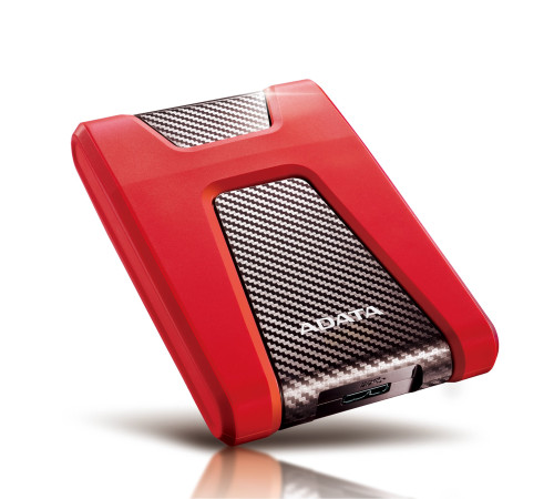 Внешний накопитель ADATA DashDrive Durable HD650 2TB красный