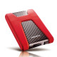 Внешний накопитель ADATA DashDrive Durable HD650 2TB красный
