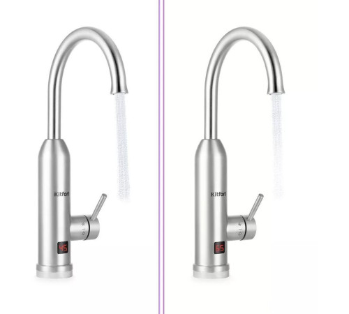 Проточный электрический водонагреватель-кран Kitfort KT-4032