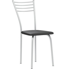 Стул Mio Tesoro Сигма черный/металлик