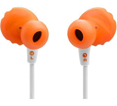 Наушники JBL Endurance Run 3 Wireless белый/оранжевый