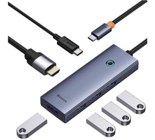 USB-хаб Baseus UltraJoy Series 6-Port Hub B00052807813-01