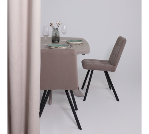 Стул Мамадома Rommy b05 Latte Lux/черный