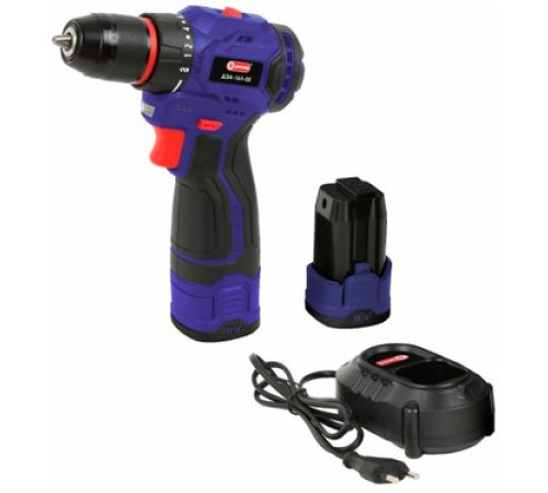 Дрель-шуруповерт ДИОЛД ДЭА-16Л-05 10022164 с 2-мя АКБ, кейс