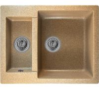 Кухонная мойка Berge BR-6150 песочный матовый
