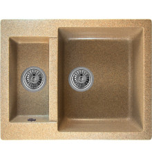 Кухонная мойка Berge BR-6150 песочный матовый