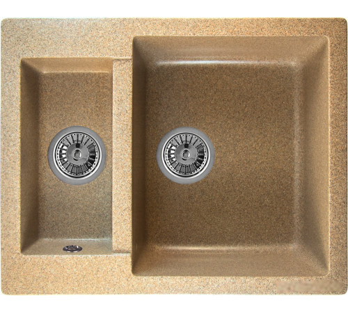 Кухонная мойка Berge BR-6150 песочный матовый