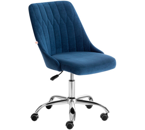 Кресло TetChair Swan флок, синий