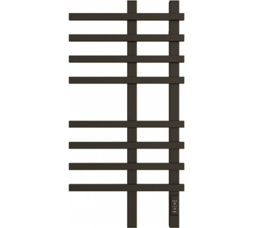 Полотенцесушитель Двин LX plaza neo 80/50 Черный матовый