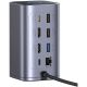 Док-станция Baseus Nomos NU1 Air Win 12-in-1 Docking Station B00568103813-00