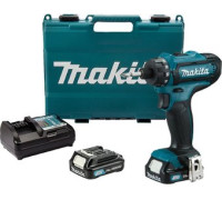 Винтоверт Makita DF033DWAE с 2-мя АКБ, кейс