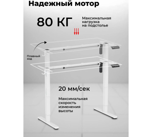 Подстолье для стола Ritmix TBL-1441 белый
