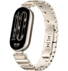 Фитнес-браслет Xiaomi Smart Band 10 M2459B1 искрящееся золото, с золотистым металлическим браслетом, международная версия
