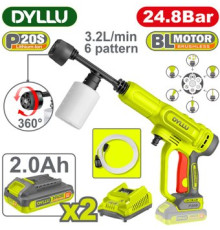 Мойка высокого давления Dyllu DTQX11203 с 2-мя АКБ