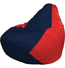 Кресло-мешок Flagman Груша Мега Super Г5.1-46 тёмно-синий/красный