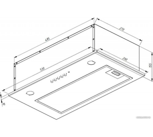 Кухонная вытяжка Akpo Micra 60 WK-7 белый