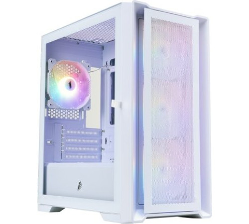 Корпус 1stPlayer TRILOBITE T4 MESH FRGB белый