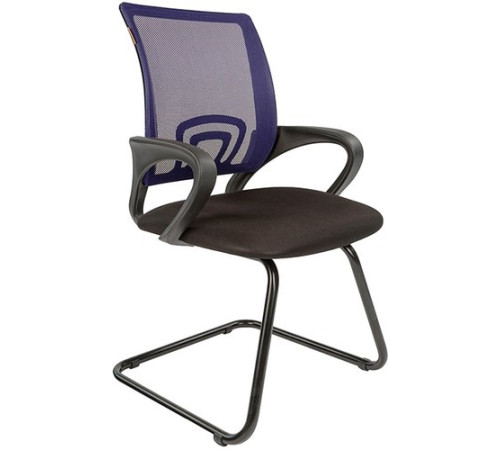 Офисный стул CHAIRMAN 696 V черный/синий