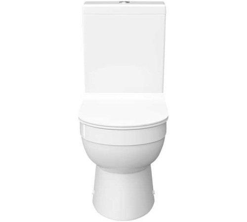 Унитаз напольный Керамин Бергамо Нова Slim МЛ 2-режим белый