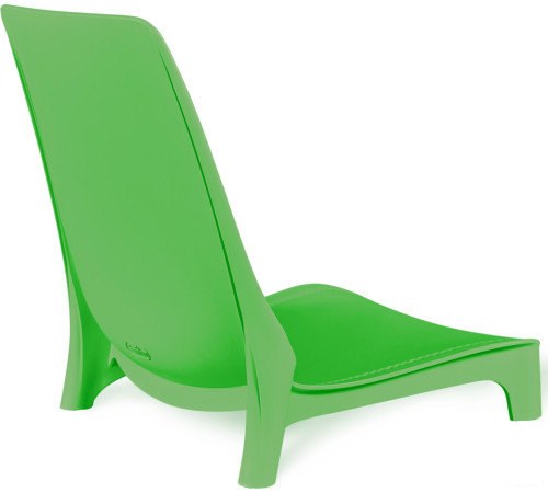 Стул Sheffilton SHT-S75 зеленый/хром лак