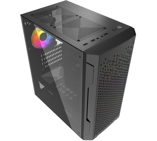 Корпус Powercase Mistral Micro Z3B Mesh LED
