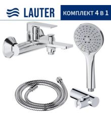 Смеситель Lauter Reef 21CK6678C с лейкой Relexa Daisy 21S10167